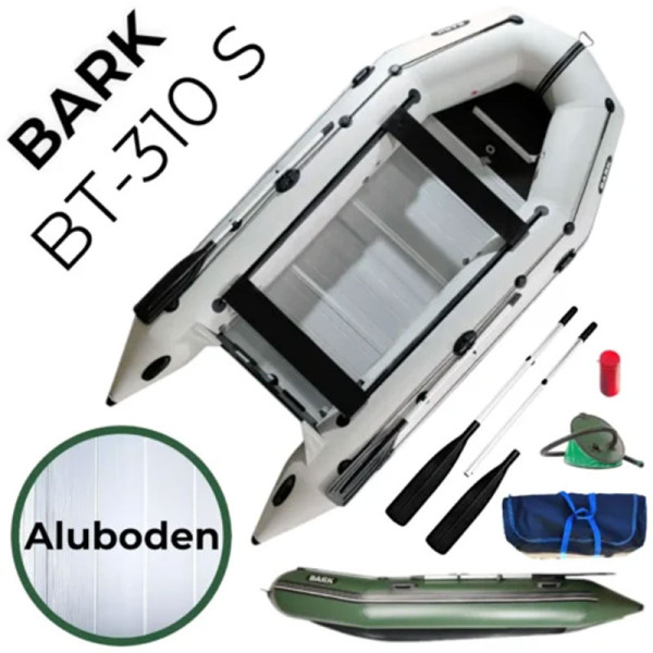 Motor-Schlauchboot BARK BT (3,10m - 4.5m) mit Luftkiel, Schiebesitze und Festboden